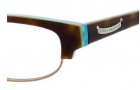Juicy Couture Gina G Eyeglasses Eyeglasses - 0DJ1 Brown Teal 