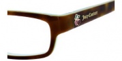 Juicy Couture Hanah M Eyeglasses Eyeglasses - 0ERN Espresso Ice Pink