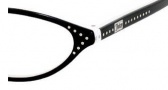 Juicy Couture Vintage Eyeglasses Eyeglasses - 0DF9 Black / White