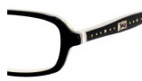 Juicy Couture Zoe Eyeglasses Eyeglasses - 0JPZ Black Horn