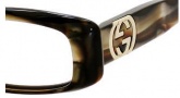 Gucci 2973 Eyeglasses Eyeglasses - 0SVF Brown Mother of Pearl