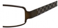 Gucci 2867 Eyeglasses Eyeglasses - 0Z9L Semi iMatte Brown