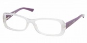 Bvlgari BV 4028 Eyeglasses Eyeglasses - 5042 Red Striped Transparent (only 52 size avail)