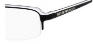 Emporio Armani 9499 Eyeglasses Eyeglasses - 0VZO Shiny White Black