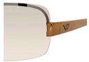 Emporio Armani 9362/F/S Sunglasses Sunglasses - 0H4T Brown (FL brown mirror gradient lens)