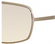 Emporio Armani 9365/S Sunglasses Sunglasses - 0CGS Light Gold Matte (FL brown mirror gradietn lens)