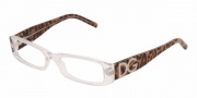 Dolce & Gabbana DG3044B Eyeglasses Eyeglasses - 695 Crystal + Animal Print