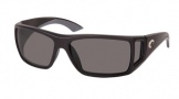 Costa Del Mar Bomba - Black Frame Sunglasses - Gray CR 39 / Costa 400