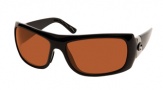 Costa Del Mar Bonita Sunglasses Black Frame Sunglasses - Copper / 580P