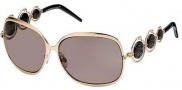 Roberto Cavalli RC441S Sunglasses Sunglasses - O28J Rose Gold/Black