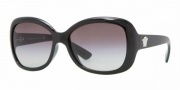 Versace VE4187 Sunglasses Sunglasses - GB1/11 Shiny Black / Gray Gradient