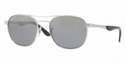 Ray-Ban RB3424 Sunglasses Sunglasses - 003/K3 Shiny Silver / CR. Polar. Gray Mirror Silver