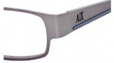 Armani Exchange 135 Eyeglasses Eyeglasses - 0NYX Ruthenium Light Blue