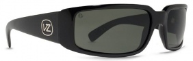 Von Zipper Sham Polarized Sunglasses - Black Gloss / Grey Poly Polarized (BPP)