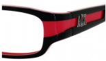 Armani Exchange 211 Eyeglasses Eyeglasses - 0JBB Black Red