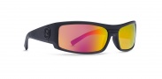 Von Zipper Burnout Sunglasses Sunglasses - Black Satin / Lunar Chrome (BLN)