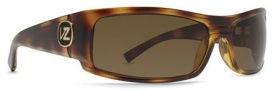 Von Zipper Burnout Sunglasses Sunglasses - Black Satin / Lunar Chrome (BLN)