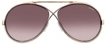 Tom Ford FT0154 Georgette Sunglasses Sunglasses - O28F Shiny Rose Gold