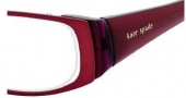 Kate Spade Ida Eyeglasses Eyeglasses - 0JQL Satin Burgundy