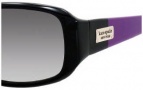 Kate Spade Paxton/N/S Sunglasses Sunglasses - 0807 Black-Black Violet Red / Y7 Gray Gradient Lens