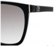 Giorgio Armani 819/S Sunlgasses Sunglasses - 0807 Black / LF Gray Gradient Lens