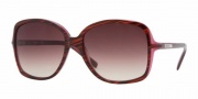 DKNY DY4058 Sunglasses Sunglasses - (342413) Striped Brown-Violet / Brown Gradient