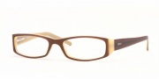DKNY DY4516 Eyeglasses Eyeglasses - (3117) Brown Top on Beige