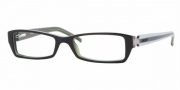 DKNY DY4586 Eyeglasses Eyeglasses - (3408) Black-Green-Transparent Green