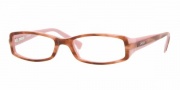 DKNY DY4593 Eyeglasses Eyeglasses - (3410) Striped Havana-Pink