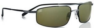 Serengeti Lamone Sunglasses Sunglasses - 7049 Shiny Gunmetal-Black Tannery / Polarized 555nm 