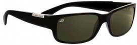 Serengeti Merano Sunglasses Sunglasses - 7239 Shiny Black / Polarized 555nm