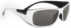 Serengeti Larino Sunglasses Sunglasses - 7393 Shiny White-Black / Polar PhD CPG