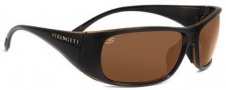 Serengeti Larino Sunglasses Sunglasses - 7392 Crystal Brown-Black / Polar PhD Drivers