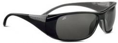 Serengeti Larino Sunglasses Sunglasses - 7390 Shiny Black-Gray / Polar PhD Drivers
