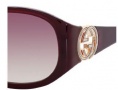 Gucci 3140/S Sunglasses Sunglasses - 0UNB Burgundy Pink (FM brown violet shaded lens)