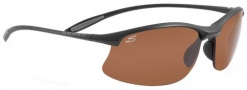 Serengeti Maestrale Sunglasses Sunglasses - 7356 Satin Black / Polar PhD Drivers