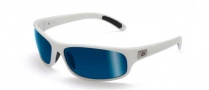 Bolle Anaconda Sunglasses Sunglasses - 11450 Shiny White / Polarized Offshore Blue