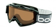 Bolle Nova Goggles Sunglasses - 20465 Shiny Black Polarized Brown
