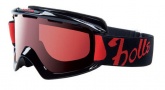 Bolle Nova Goggles Sunglasses - 20668 Shiny Black Modulator Vermillon