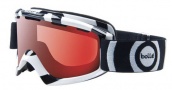 Bolle Nova Goggles Sunglasses - 20674 Black White Vermillon Gun 
