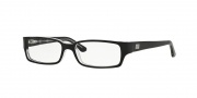 Ray-Ban RX 5092 Eyeglasses Eyeglasses - 2034 Top Black on Transparent