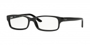 Ray-Ban RX 5187 Eyeglasses Eyeglasses - 2000 Shiny Black