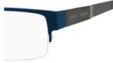 Giorgio Armani 730 Eyeglasses Eyeglasses - 0H9B Blakc Ruthenium
