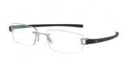 Tag Heuer Track 7104 Eyeglasses Eyeglasses - 001 Palladium Front / Black Temples