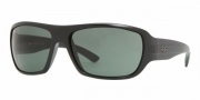 Ray-Ban RB4150 Sunglasses Sunglasses - (601S) Matte Balck / Crystal Green