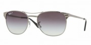 Ray-Ban RB3429 Sunglasses Signet Sunglasses - 004/M3 Shiny Gunmetal / Crystal Poalrized Gray