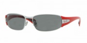 Ray-Ban Junior RJ9522S Sunglasses Sunglasses - 226/6G Gray / Gray Silver Mirror