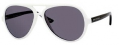 Juicy Couture Be Silly Sunglasses Sunglasses - 01L9 White (RM gray mirror lens)