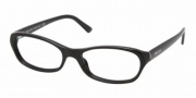 Prada PR 17MV Eyeglasses Eyeglasses - 1AB1O1 Gloss Black 