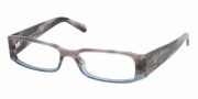 Prada PR 22MV Eyeglasses Eyeglasses - RY01O1 Tortoise Gray-Denim